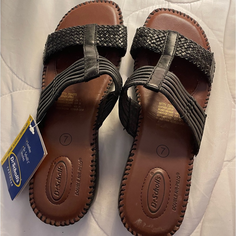 Dr. Scholl’s sandals.